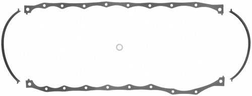 351c-400 Ford Oil Pan Gasket 351C SVO ENGINE 3 Oil Pan Gaskets FEL-PRO