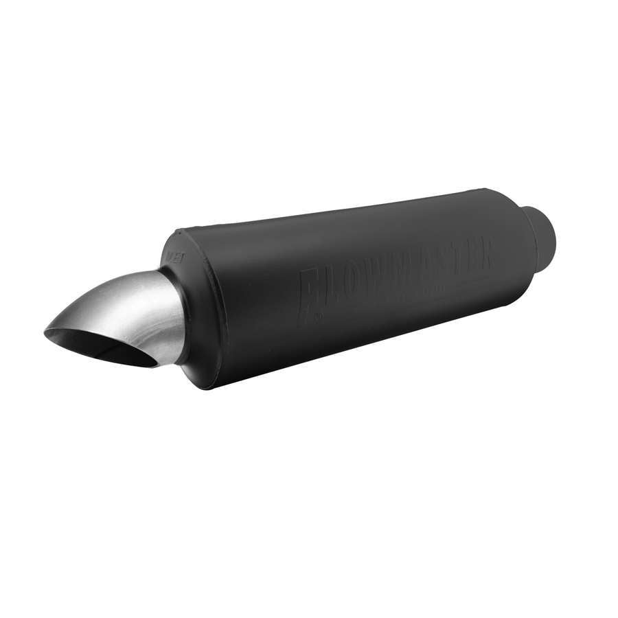 Hushpower Pro Muffler - 3.00/3.50 In/Out Alumnzd Mufflers and Components Flowmaster
