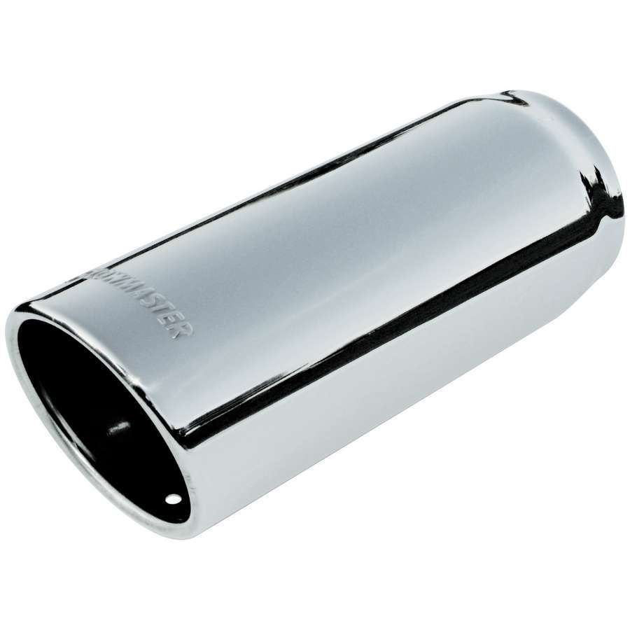 S/S Exhaust Tip - 4in Dia.- 3.5in Pipe Exhaust, Mufflers & Tips Flowmaster