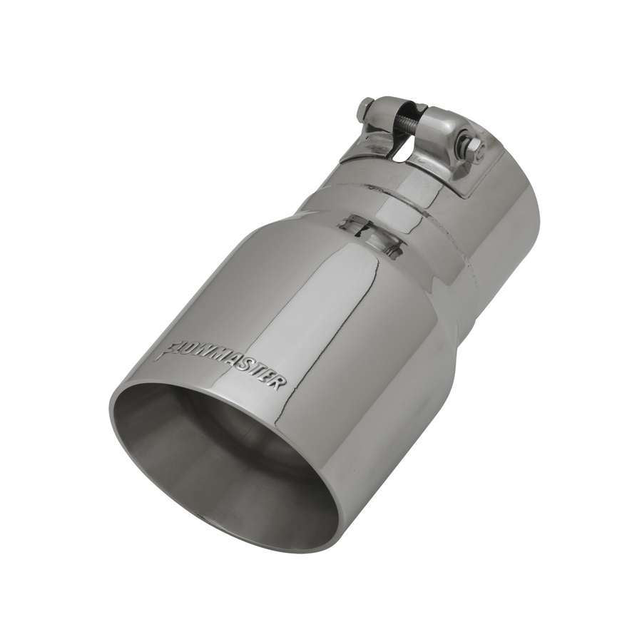 Exhaust Tip Embossed Logo Polished Exhaust Tips Flowmaster