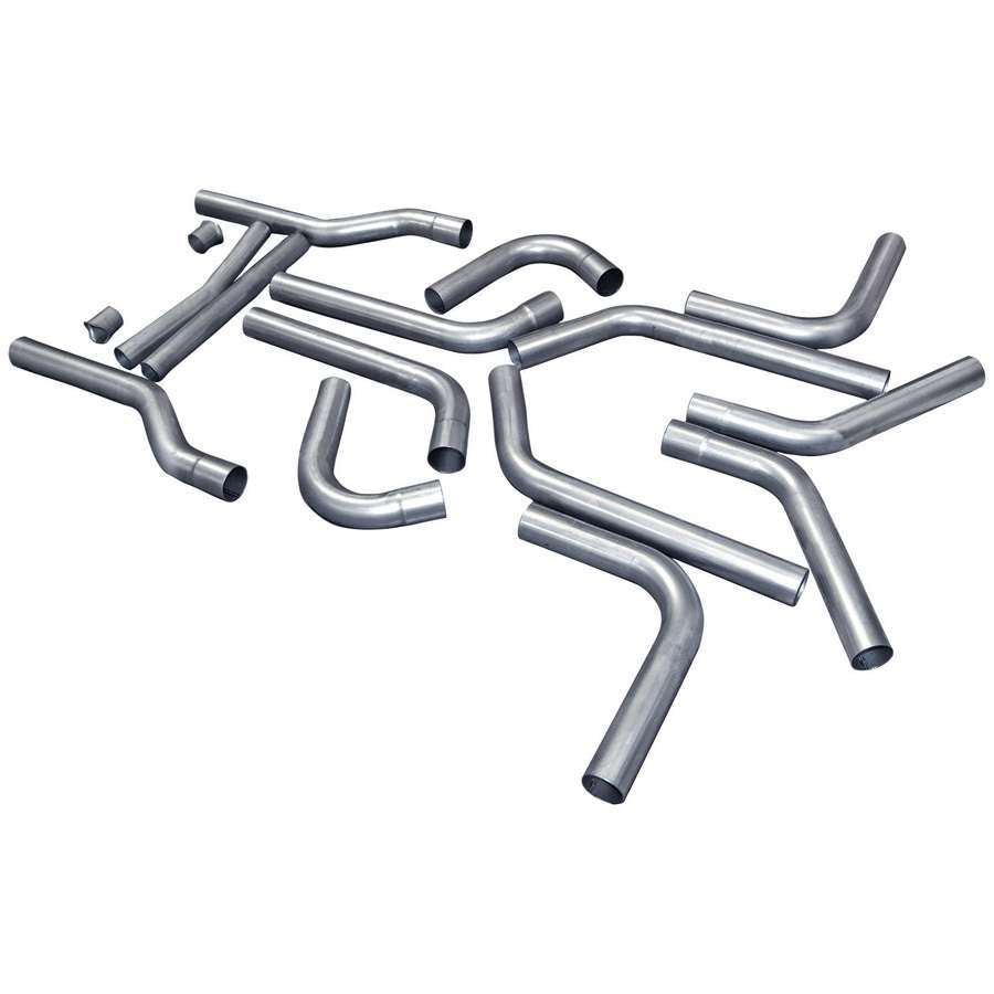U-Fit Dual Exhaust Pipe Kit - 2.25in Exhaust Systems Flowmaster