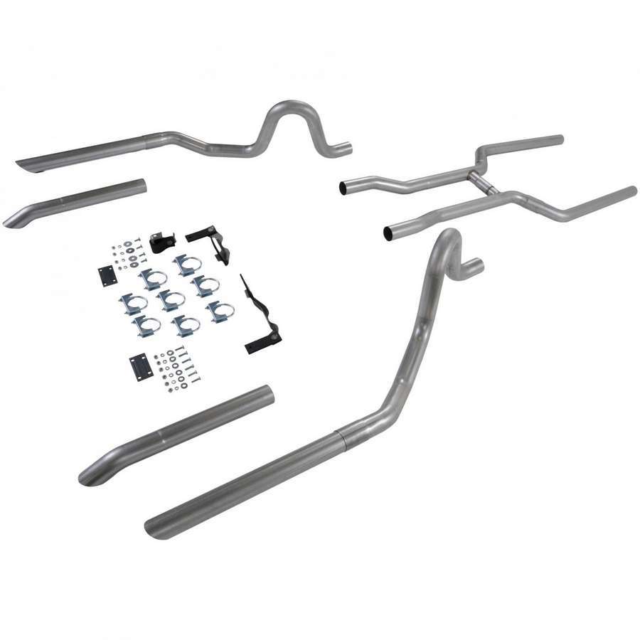 Cat-Back Exhaust Kit - 64-77 GM A-Body Exhaust Systems Flowmaster