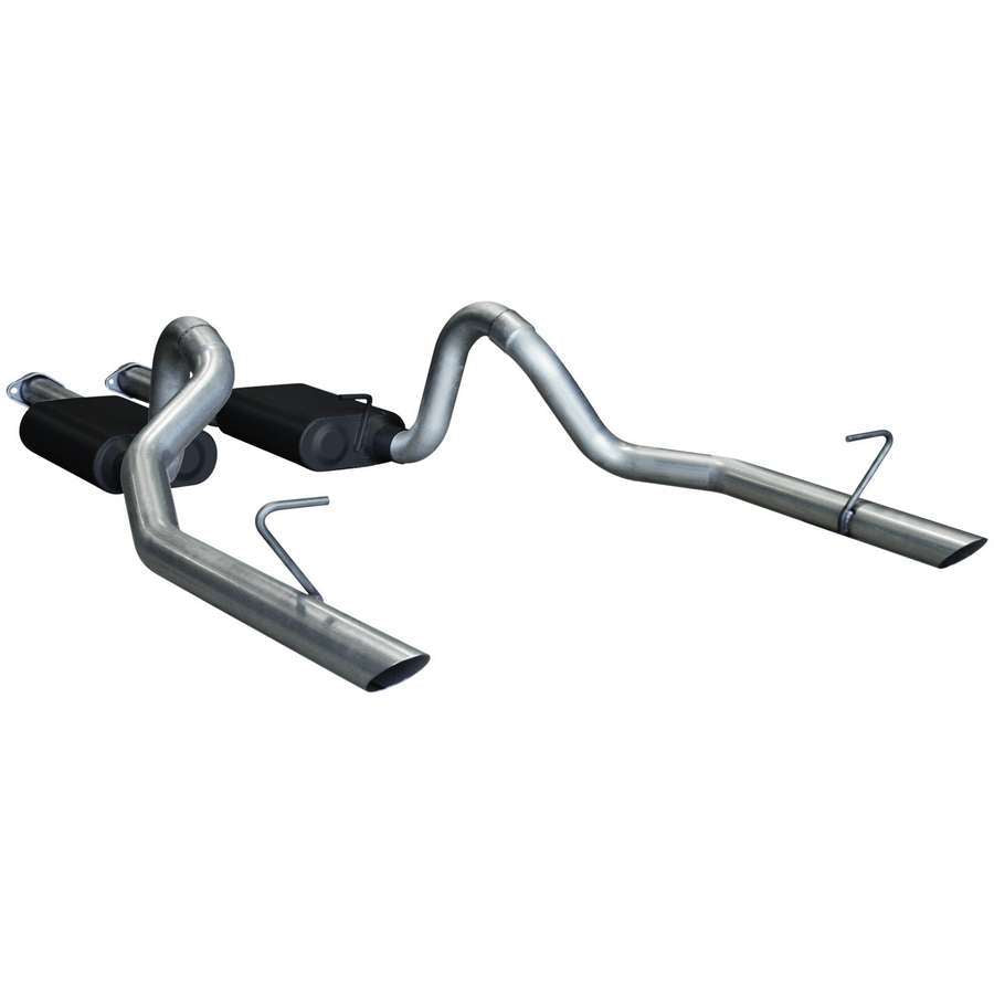 A/T Exhaust System - 86-Up Mustang LX 5.0L Exhaust Systems Flowmaster