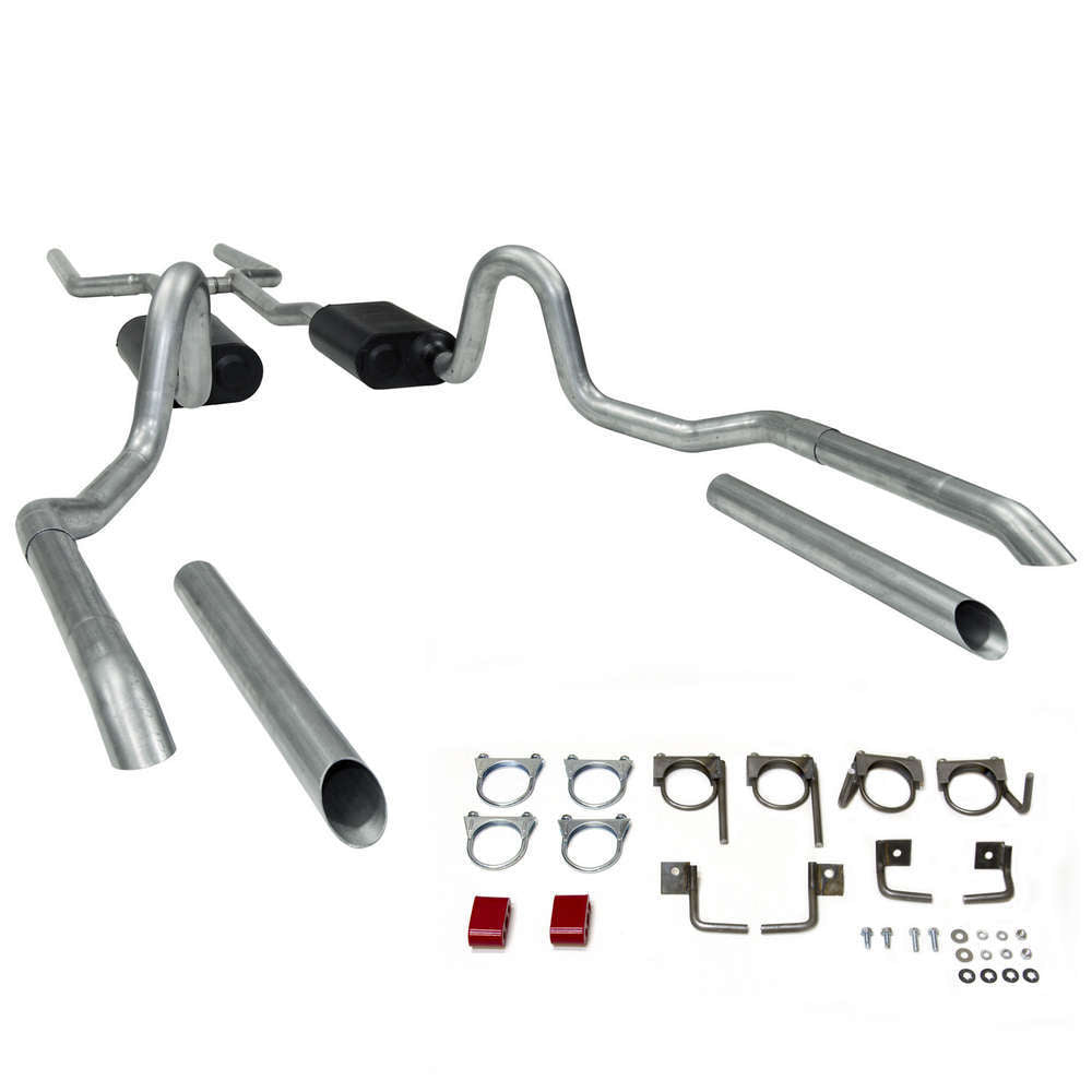 A/T Exhaust System - 64-72 GM A-Body Exhaust Systems Flowmaster