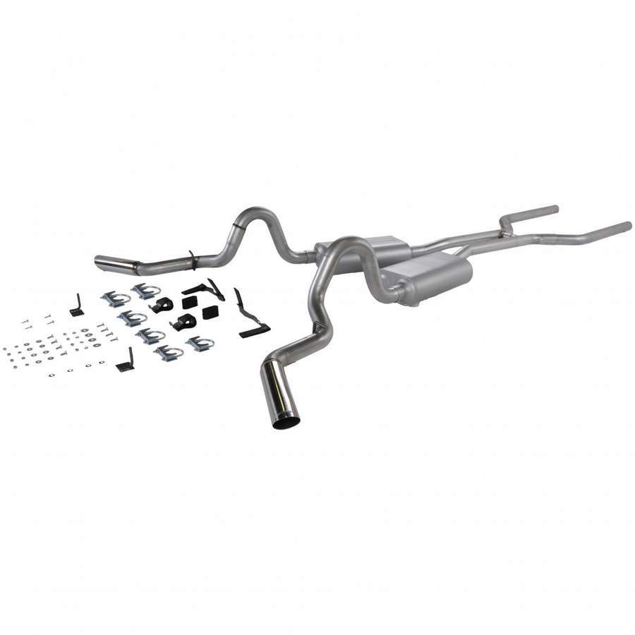 A/T Exhaust System - 64-72 El Camino Exhaust Systems Flowmaster