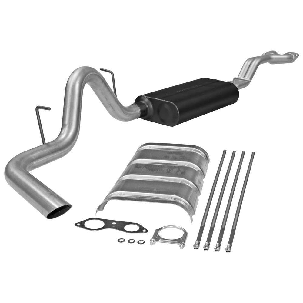 96-99 GM Tahoe/Yukon 4Dr Force II Exhaust System Exhaust Systems Flowmaster