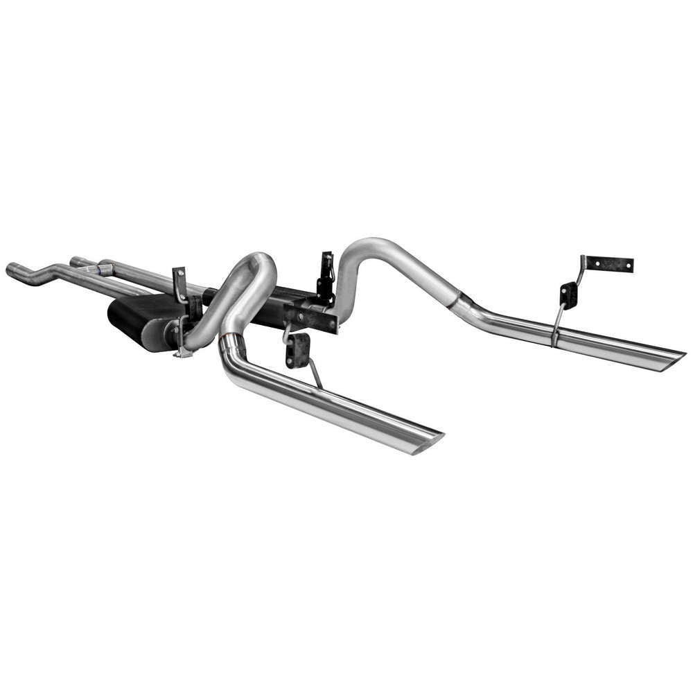 American Thunder Exhaust Kit - 64-66 Mustang Exhaust Systems Flowmaster