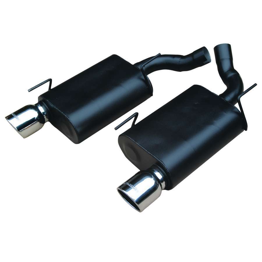 Axle-Back Exhaust Kit - 05-10 Mustang GT Exhaust Systems Flowmaster
