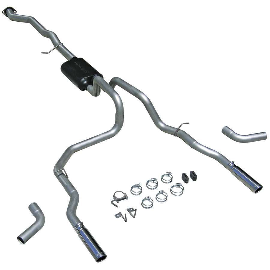 99-06 GM P/U Ext Cab SB American Thunder System Exhaust Systems Flowmaster