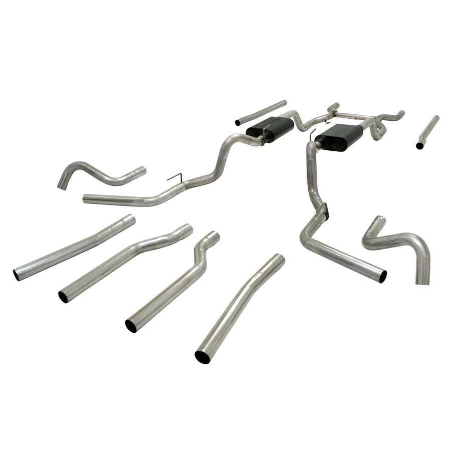 Crossmember Back Exhaust Kit 67-72 GM P/U C10 Exhaust Systems Flowmaster