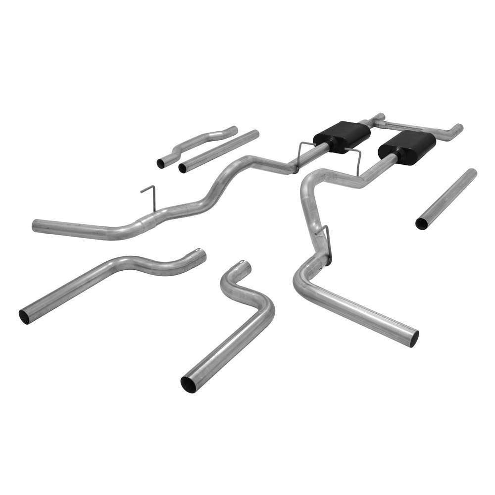 A/T Exhaust System 73-87 GM C10 P/U Exhaust Systems Flowmaster