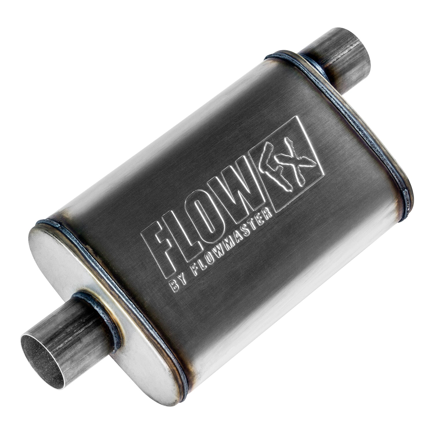 FlowFX Muffler 2.5in In Offset/Out Center Mufflers and Components Flowmaster