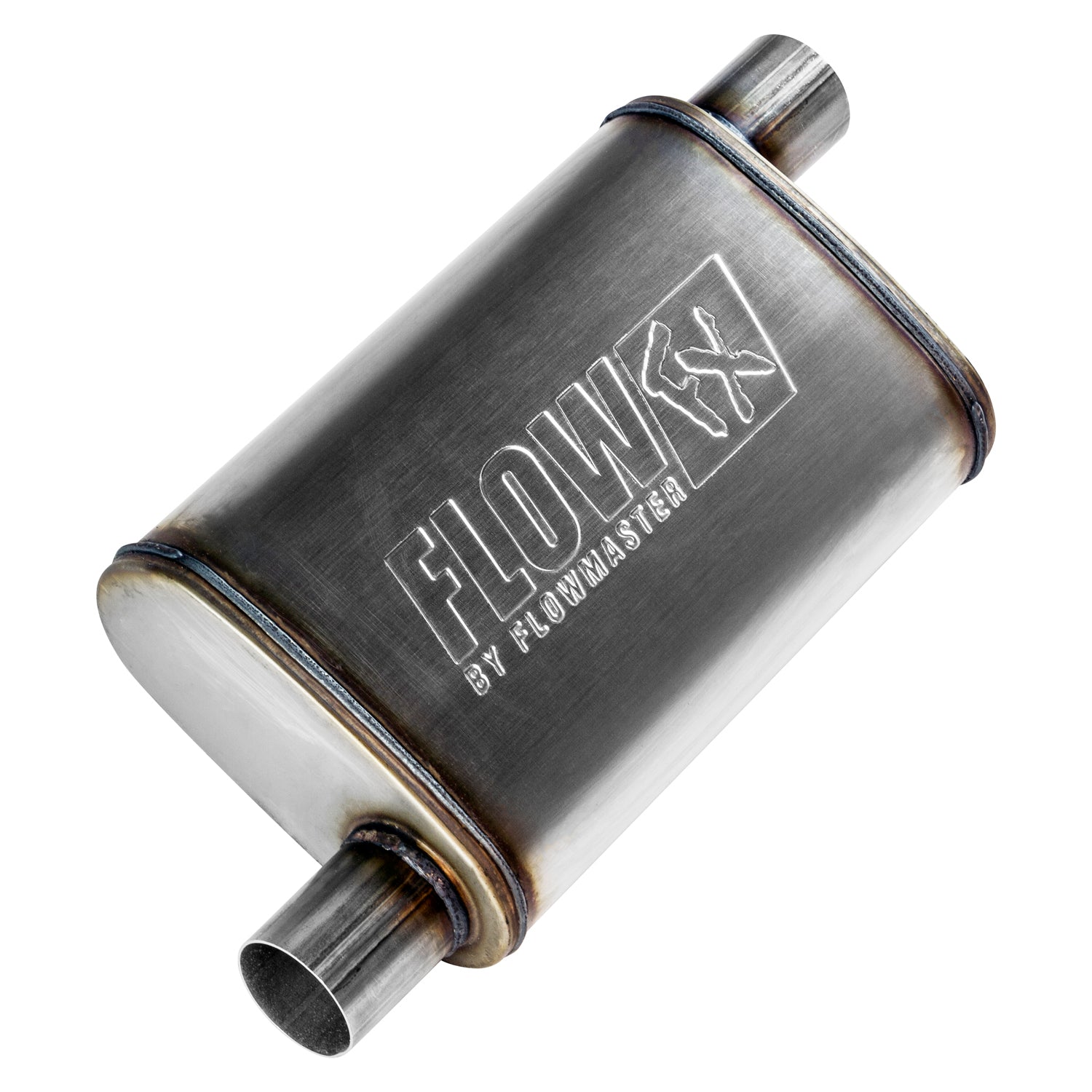 FlowFX Muffler 2.25in In Offset/Out Offset Mufflers and Components Flowmaster