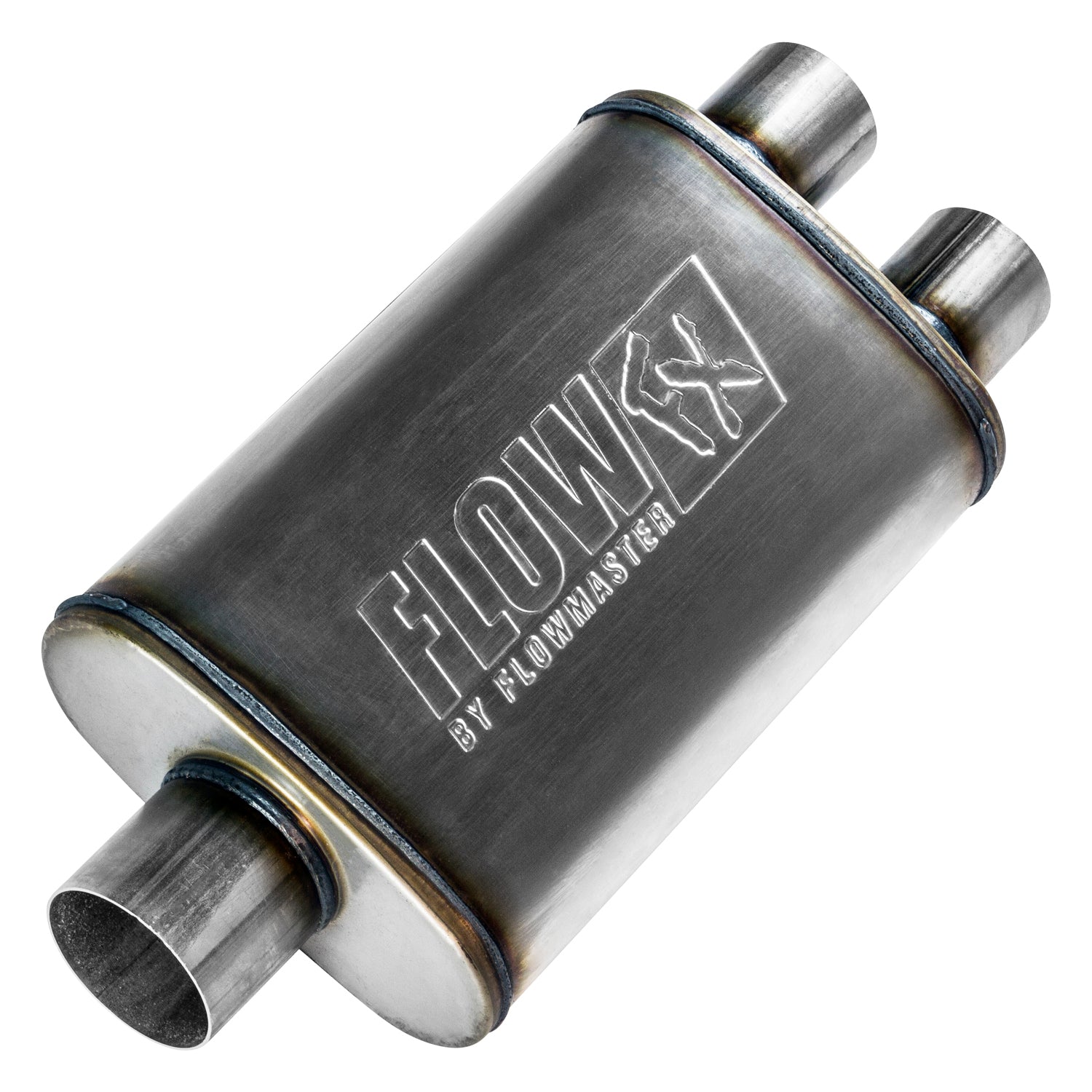 FlowFX Muffler 3in In Offset/Out Offset Mufflers and Components Flowmaster