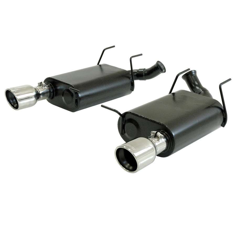 Axle-Back Exhaust Kit - 11- Mustang 3.7L Exhaust Systems Flowmaster