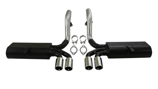 Axle-Back Exhaust Kit - 97-04 Corvette 5.7L Exhaust Systems Flowmaster