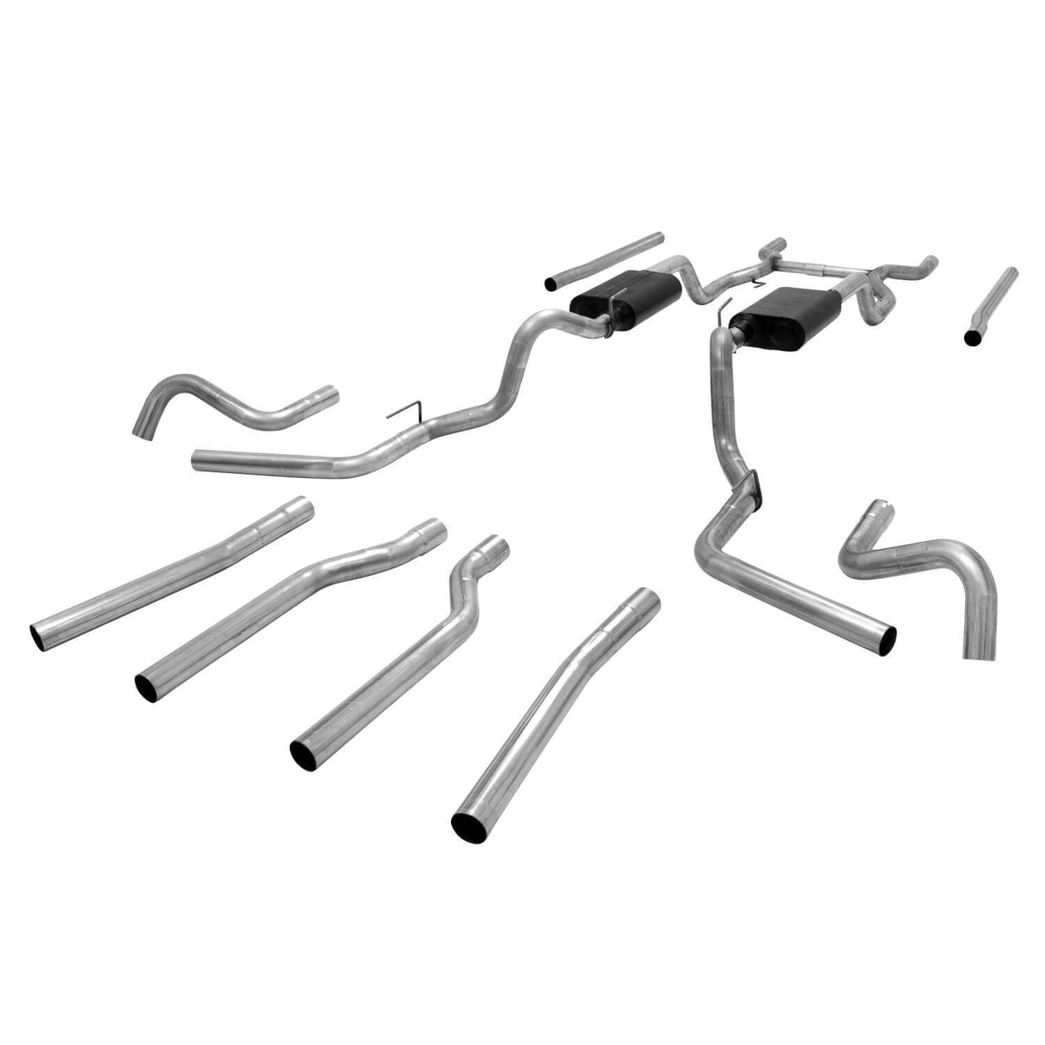 Crossmember Back Exhaust Kit 67-72 GM P/U C10 Exhaust Systems Flowmaster