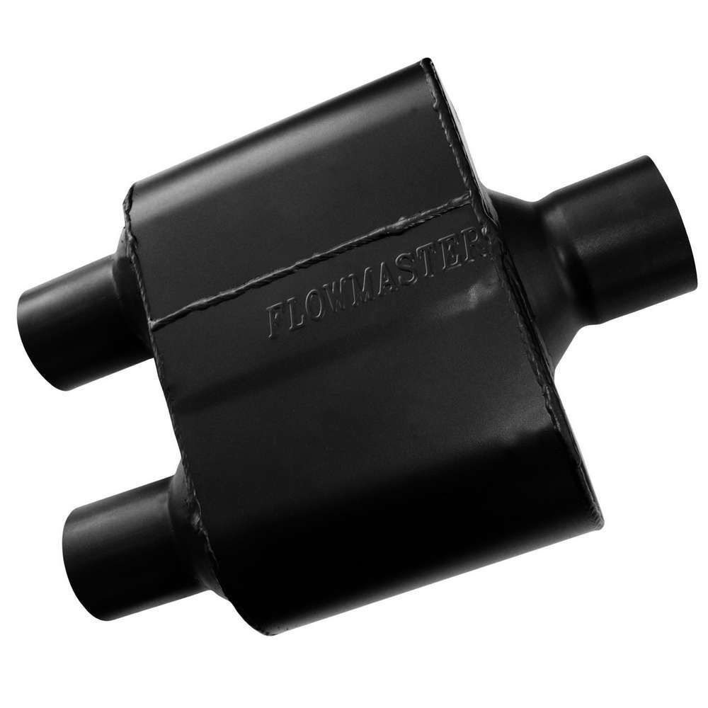 Super 10 Series Muffler 2.5in Center/Dual 2.25in Mufflers and Components Flowmaster