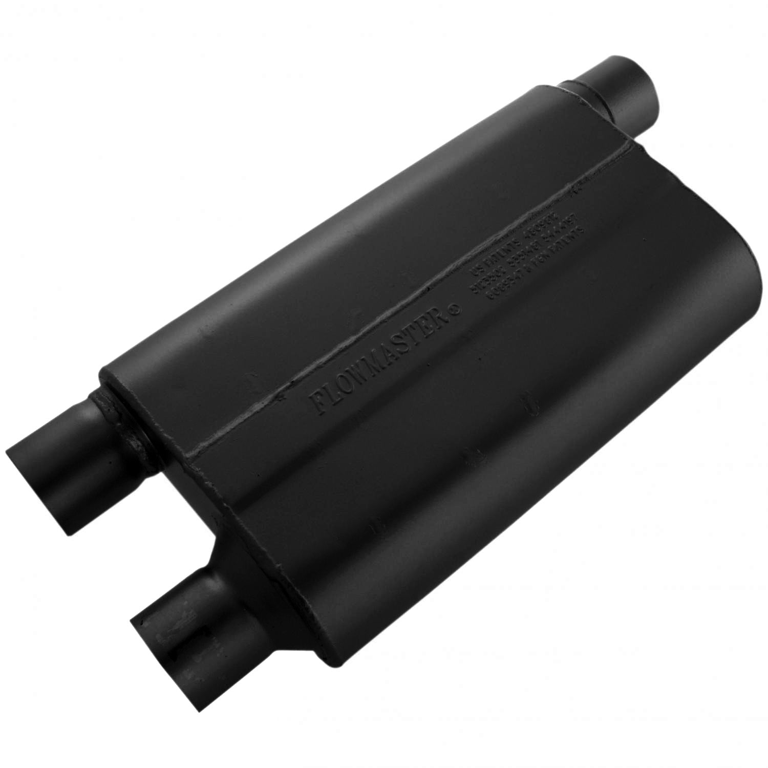 80 Series Muffler 2.5in Offset In/Dual Out Mufflers and Components Flowmaster