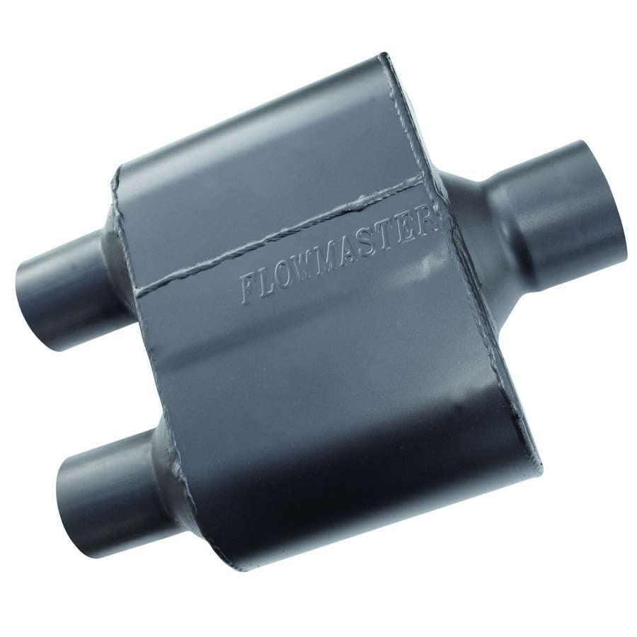 Super 10 Series Muffler 3in Center In/Dual 2.5 Mufflers and Components Flowmaster