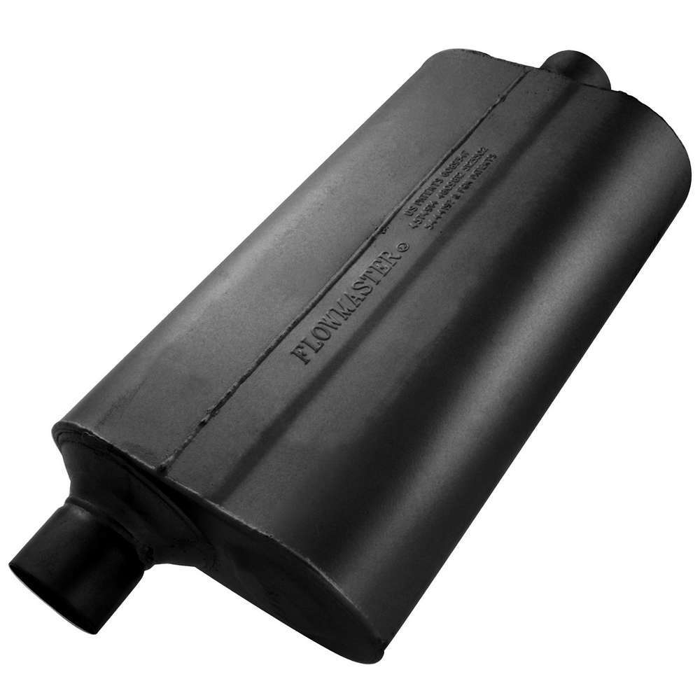 Super 50 Series Muffler 2.5in Offset In/Center Mufflers and Components Flowmaster