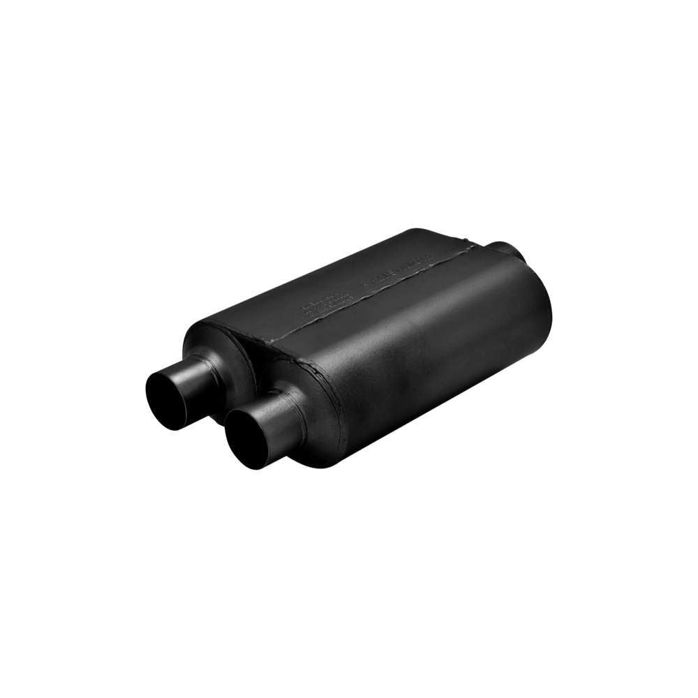 Super 40 Series Muffler 3in Center In/2.5 Dual Mufflers and Components Flowmaster