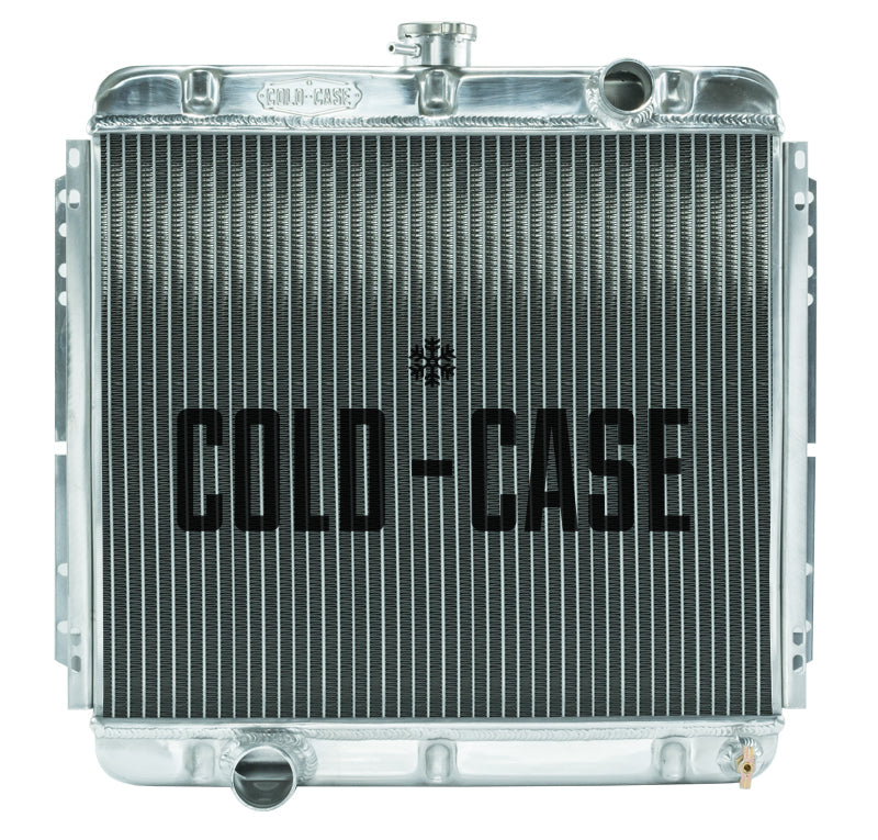 67-69 Mustang 20 Inch Aluminum Performance Radiator MT Cold Case Radiators Radiator COLD-CASE Radiators