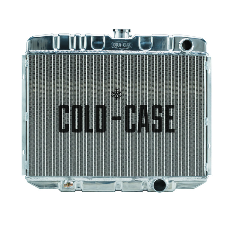 67-70 Mustang SB 24 Inch Aluminum Performance Radiator AT Cold Case Radiators Radiator COLD-CASE Radiators