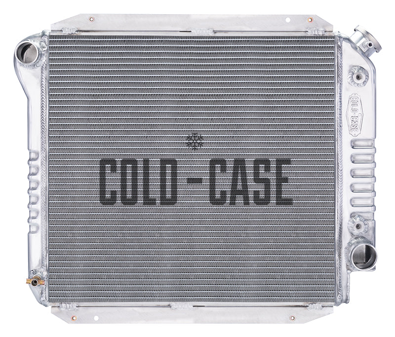 66-77 Ford Bronco With Thin Core Aluminum Performance Cold Case Radiator Radiator COLD-CASE Radiators