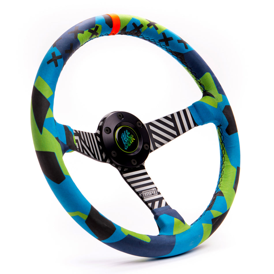 Vaughan Gitting Drift Wheel Green Steering Wheels and Components MPI