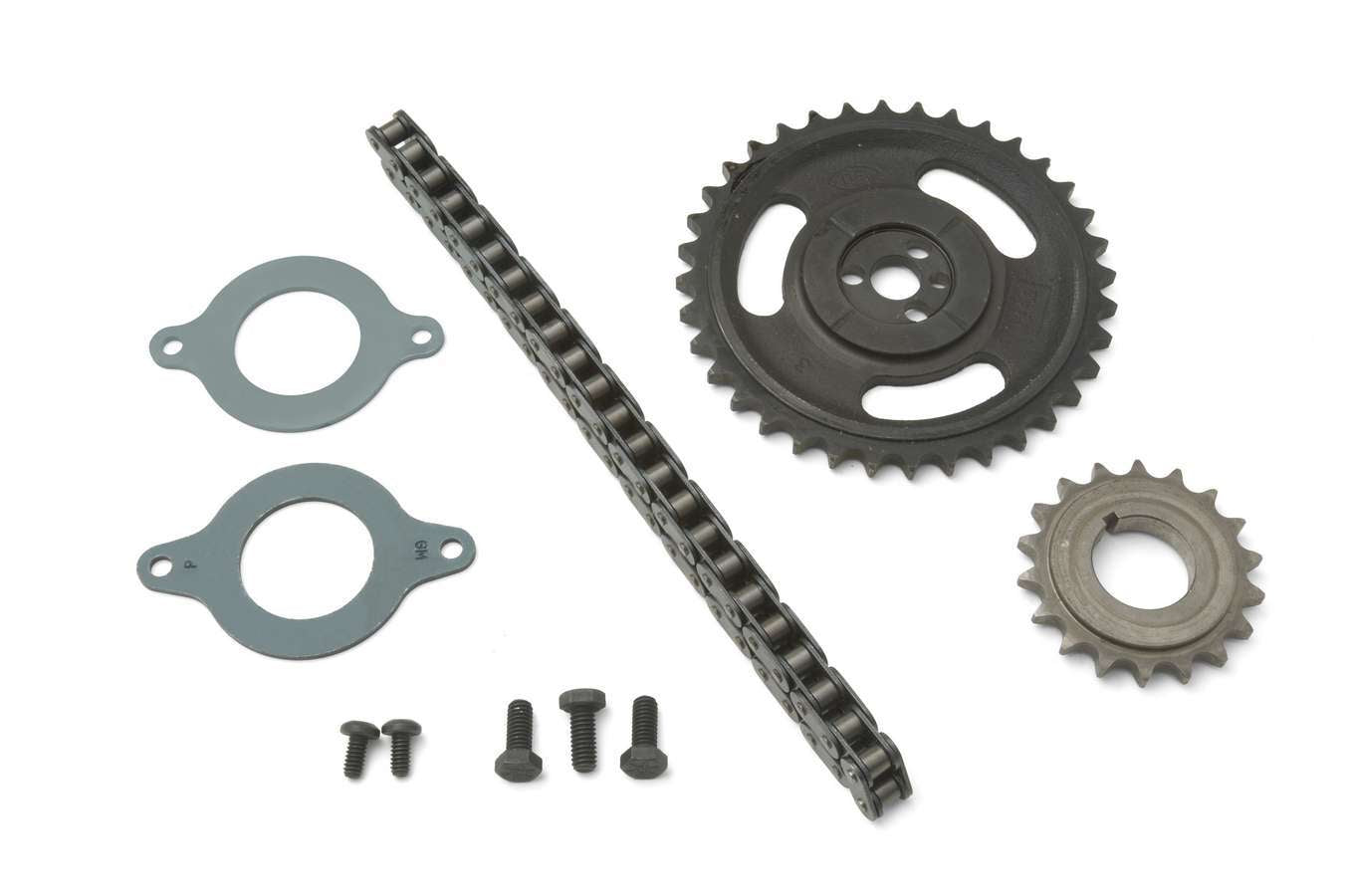 SBC Timing Set - Single Roller Timing Chain and Gear Sets and Components Chevrolet Performance Parts
