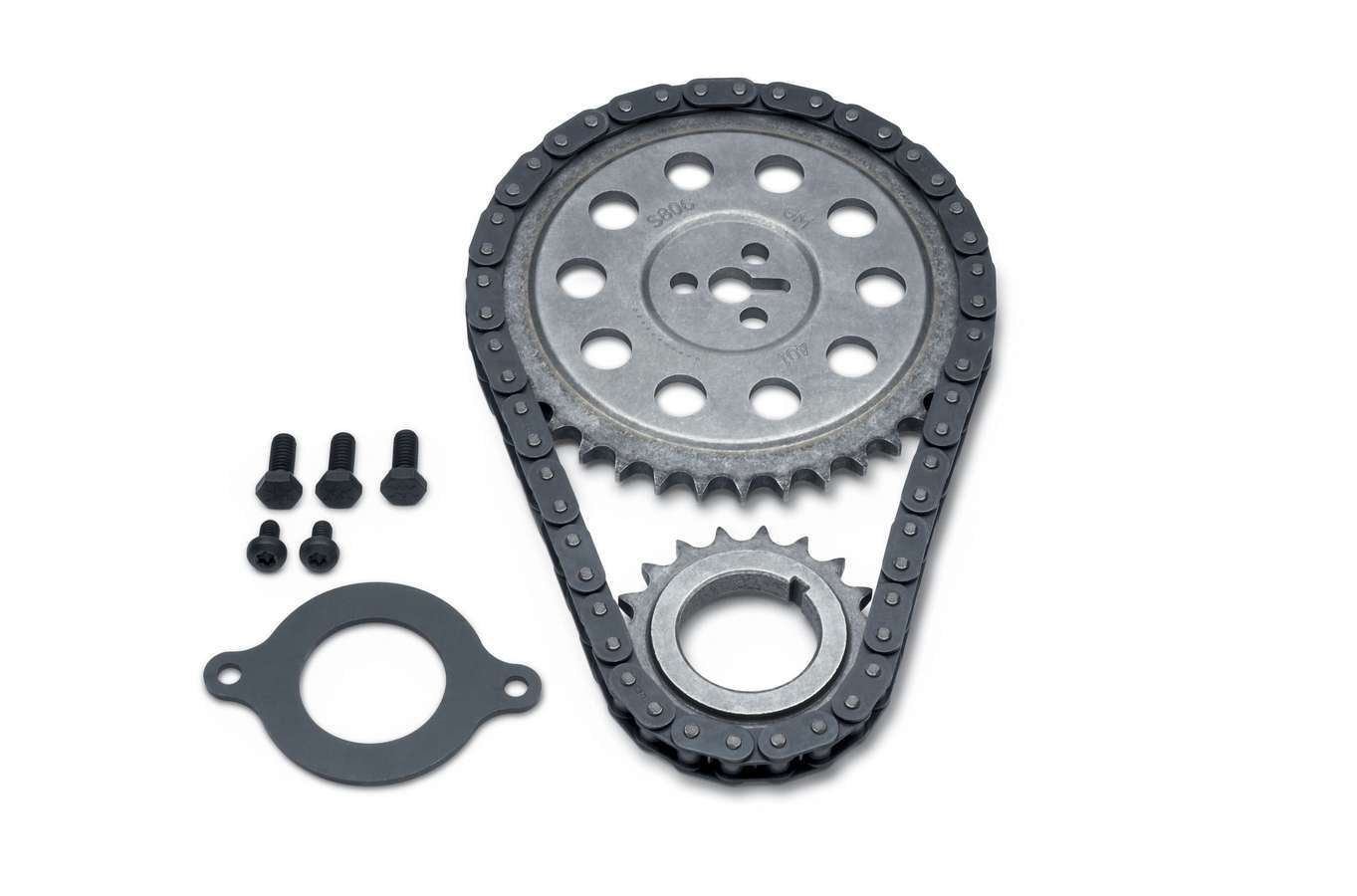 BBC Timing Set - Single Roller 502 Timing Chain and Gear Sets and Components Chevrolet Performance Parts