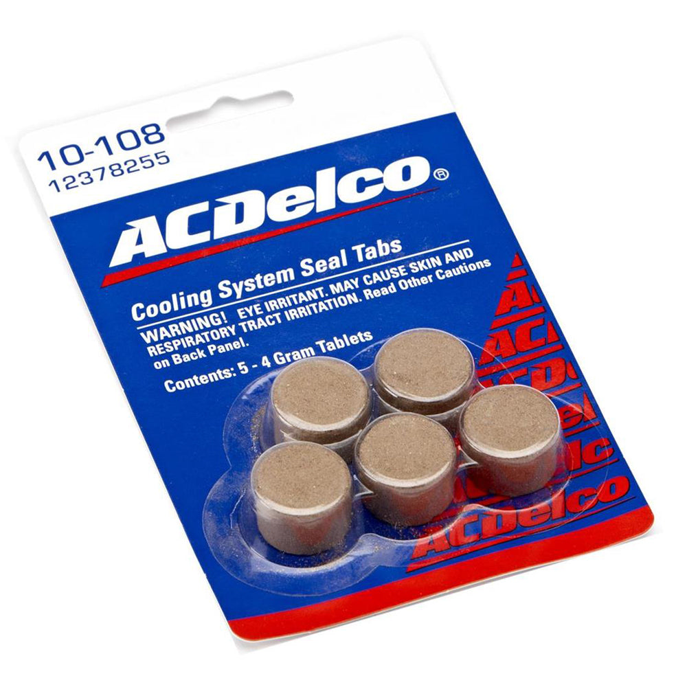Sealant Coolant System 4-Gram Tablets 5pk Radiator Repair Chevrolet Performance Parts