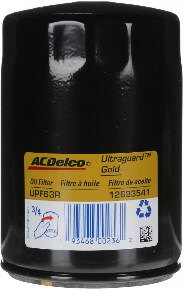 Oil Filter - UPF63R GM 3.0L/3.6L V6 16-20 Oil Filters Chevrolet Performance Parts