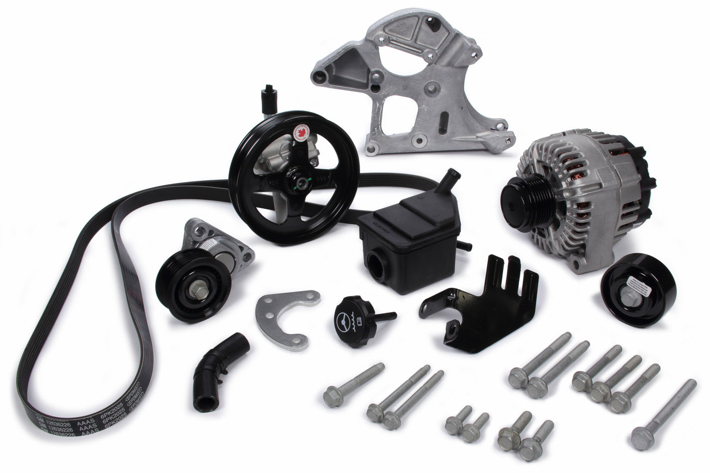 LS Deluxe Serpentine Drive Kit w/o AC Pulley Kits Chevrolet Performance Parts