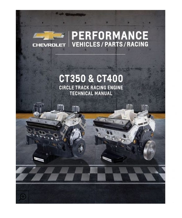 Circle Track Tech Manual CT350 / CT400 How-To Books Chevrolet Performance Parts