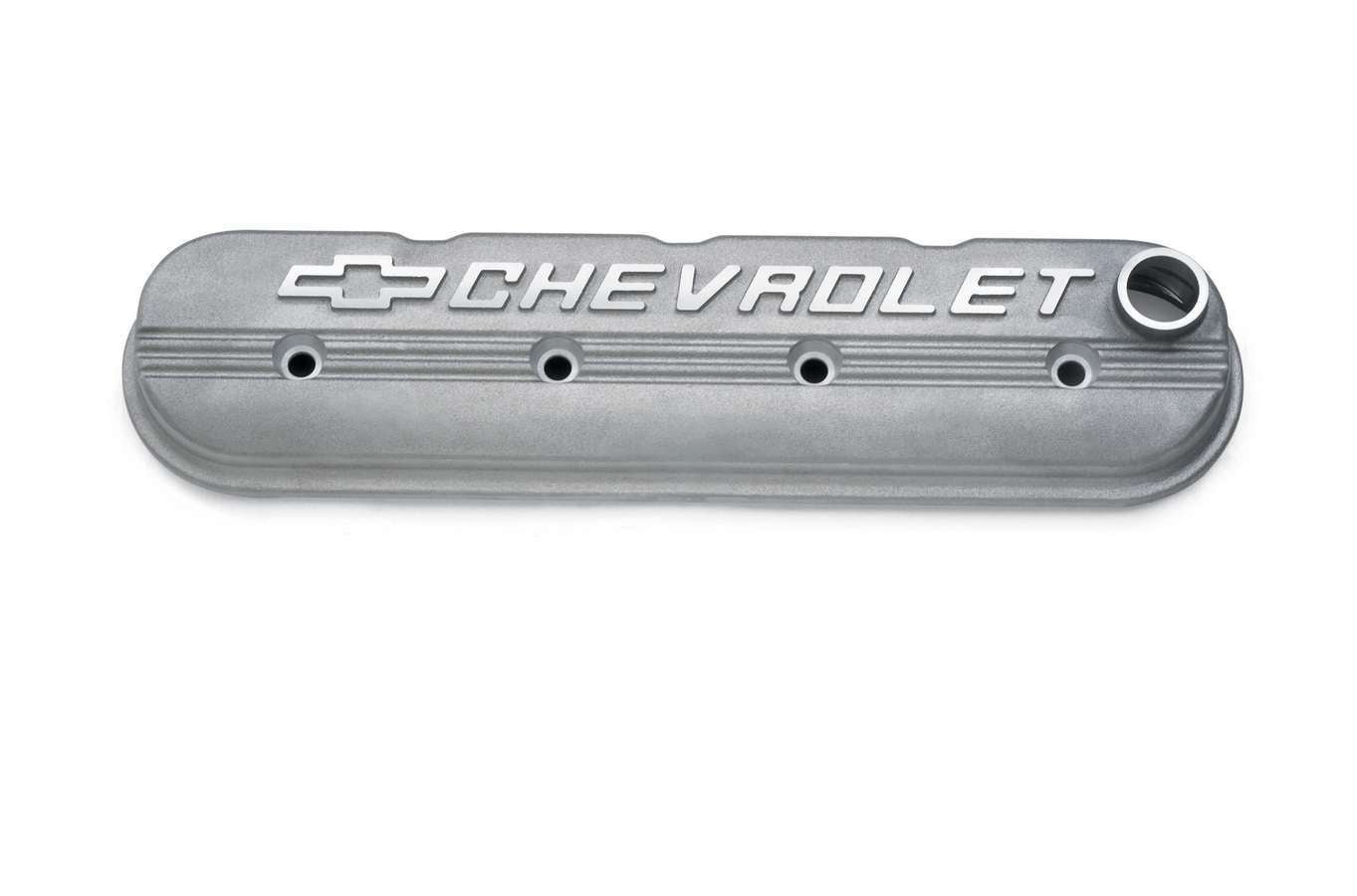 Aluminum V/C's - SBC LS Center-Bolt w/Hole Valve Covers Chevrolet Performance Parts