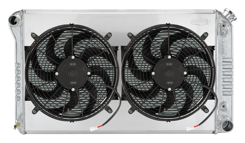 77-87 GM Truck 21 Inch 1.25/1.5 Outlets AT Dual 14 Inch Cold Case Radiators Radiator COLD-CASE Radiators