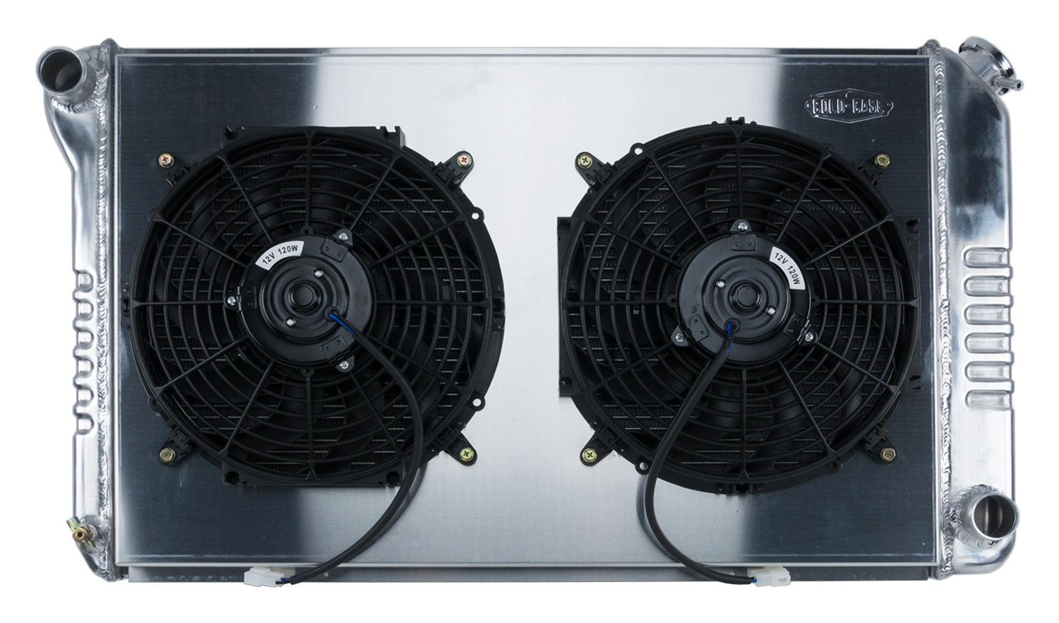 Firebird Radiator 70-81 Firebird Manual Transmission Aluminum And 12 Inch Dual Fan Kit Cold Case Radiators Radiator Kit COLD-CASE Radiators