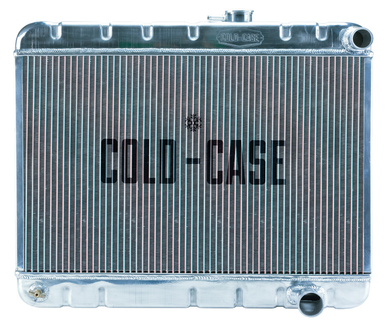 65 GTO Tri-Power Aluminum Radiator W/O AC MT Cold Case Radiators Radiator COLD-CASE Radiators