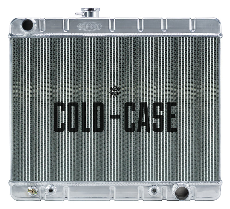 66-67 GTO Aluminum Radiator W/O AC AT Cold Case Radiators Radiator COLD-CASE Radiators