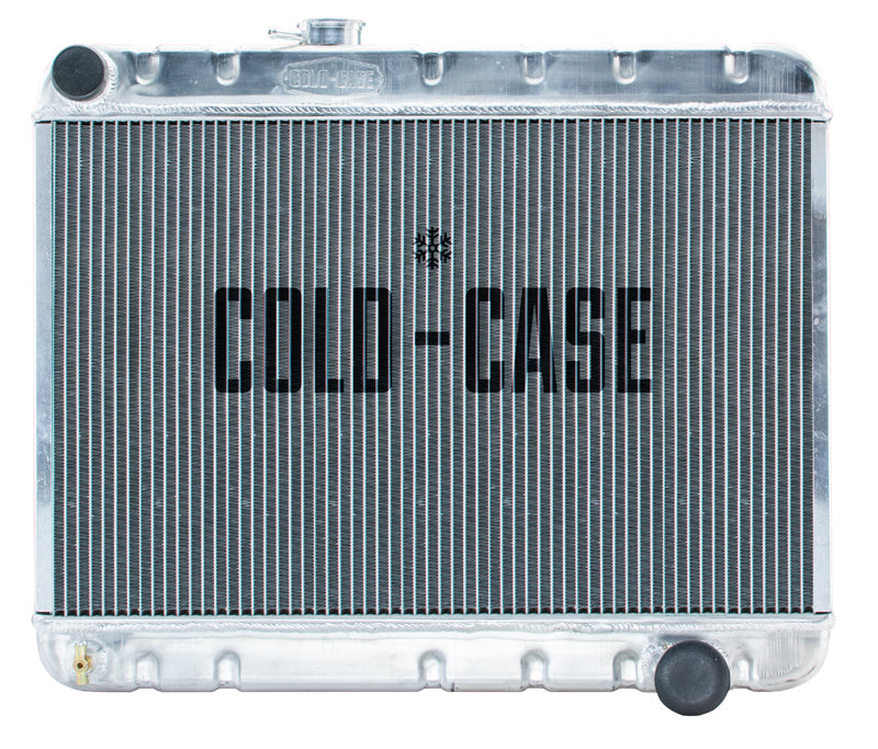 66-67 GTO Aluminum Radiator W/O AC MT Cold Case Radiators Radiator COLD-CASE Radiators