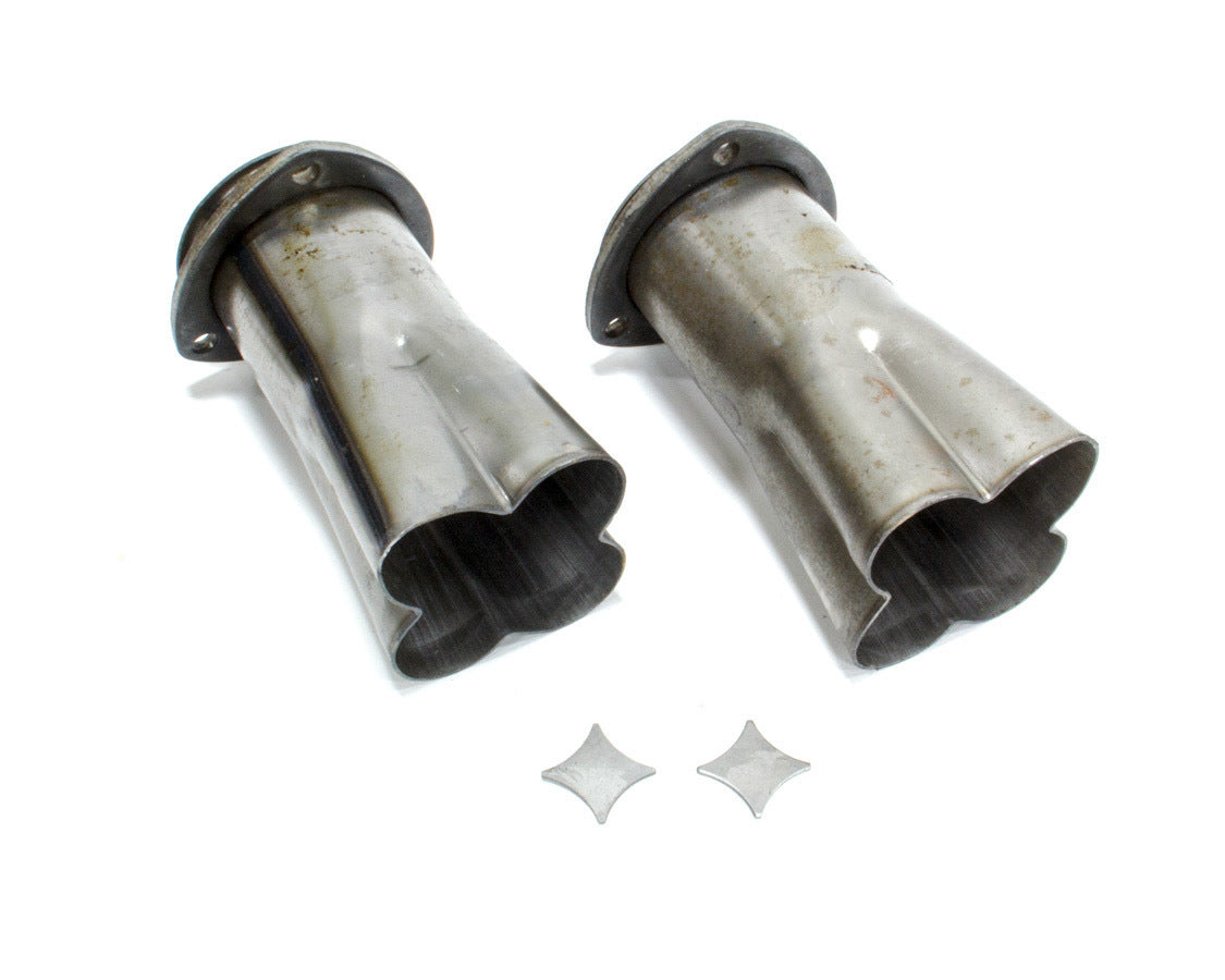 Weld-On Collectors 1-5/8in x 3in Exhaust, Mufflers & Tips Hedman Hedders
