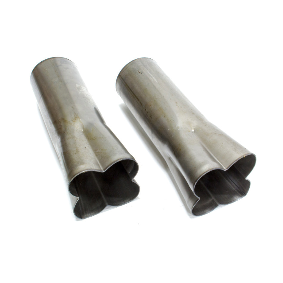 Weld-On Collectors 2-1/4in x 4in (Pair) Exhaust, Mufflers & Tips Hedman Hedders