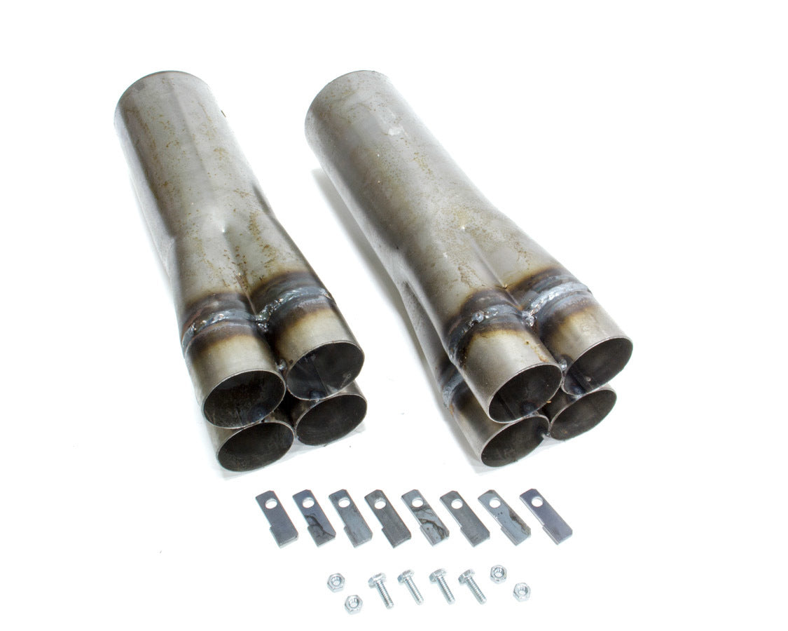 Slip-On Collectors 2-1/8in x 4in (Pair) Exhaust, Mufflers & Tips Hedman Hedders