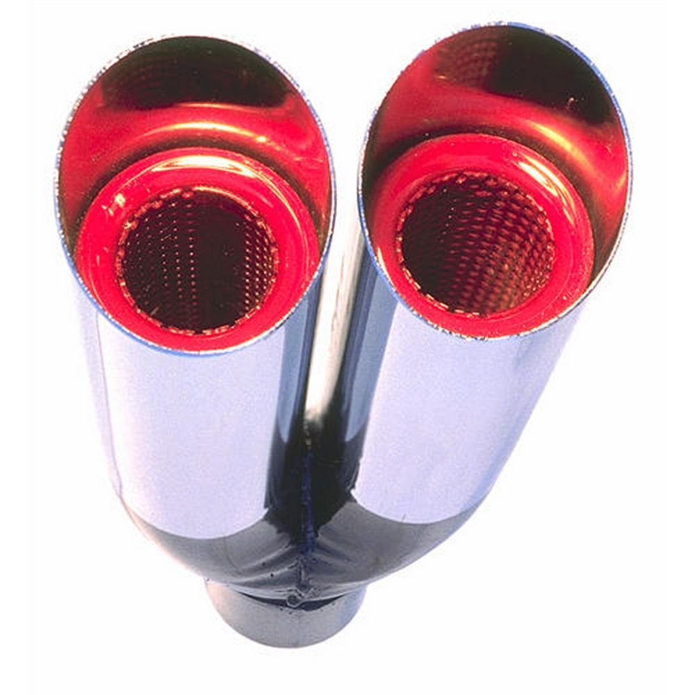 9in Dual Hot Tip (1) Exhaust Tips Hedman Hedders