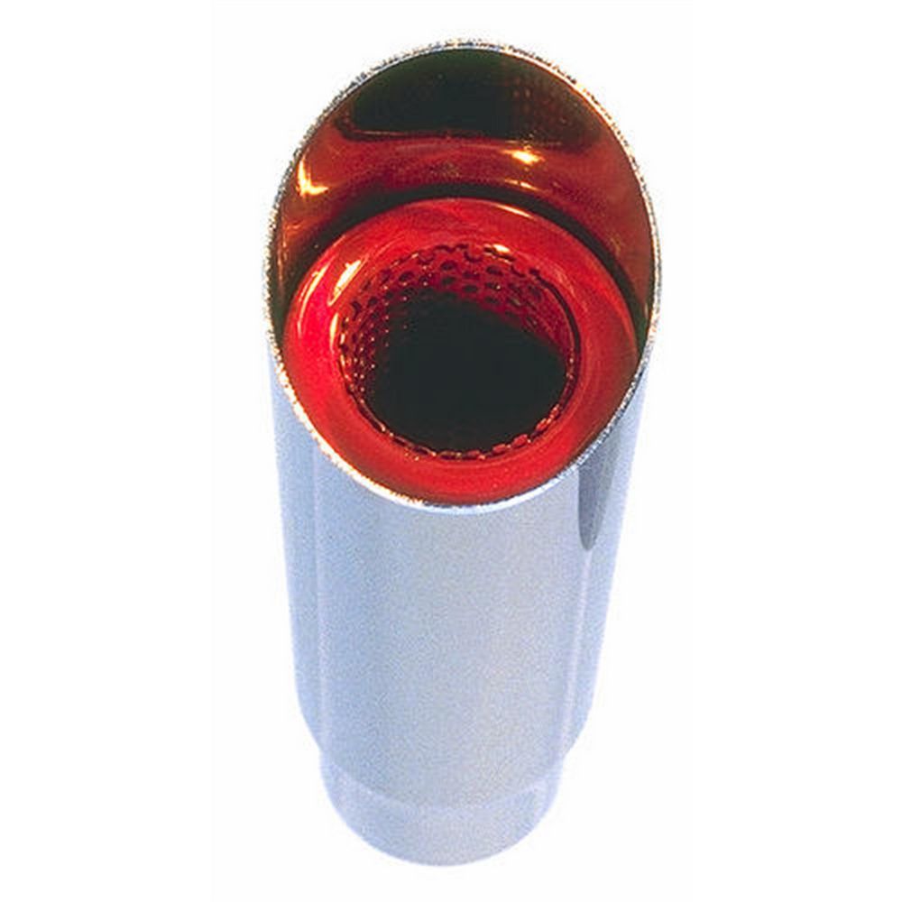 Exhaust Tip w/Resinator 2-1/2in Inlet Exhaust Tips Hedman Hedders