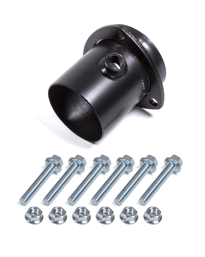 3in To 3in Collector W/O2 Sensor Bung B&S Header Reducers Hedman Hedders