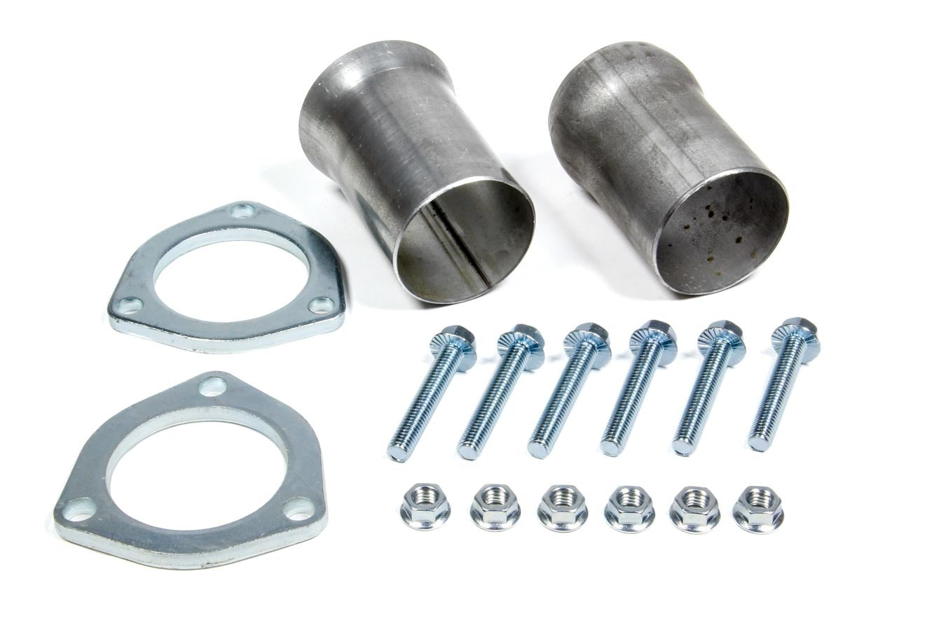 2-1/2in Ball & Socket Flange Kit Aluminized Header Reducers Hedman Hedders