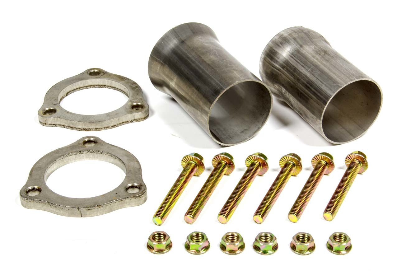 2-1/2in Ball & Socket Flange Kit Stainless Exhaust, Mufflers & Tips Hedman Hedders